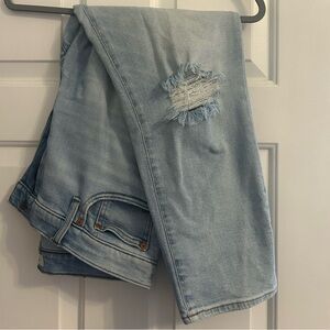 Madewell perfect vintage jeans. Medium/light wash.